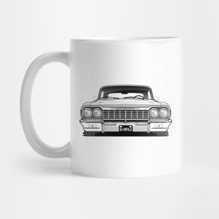 1964 Impala BW Mug